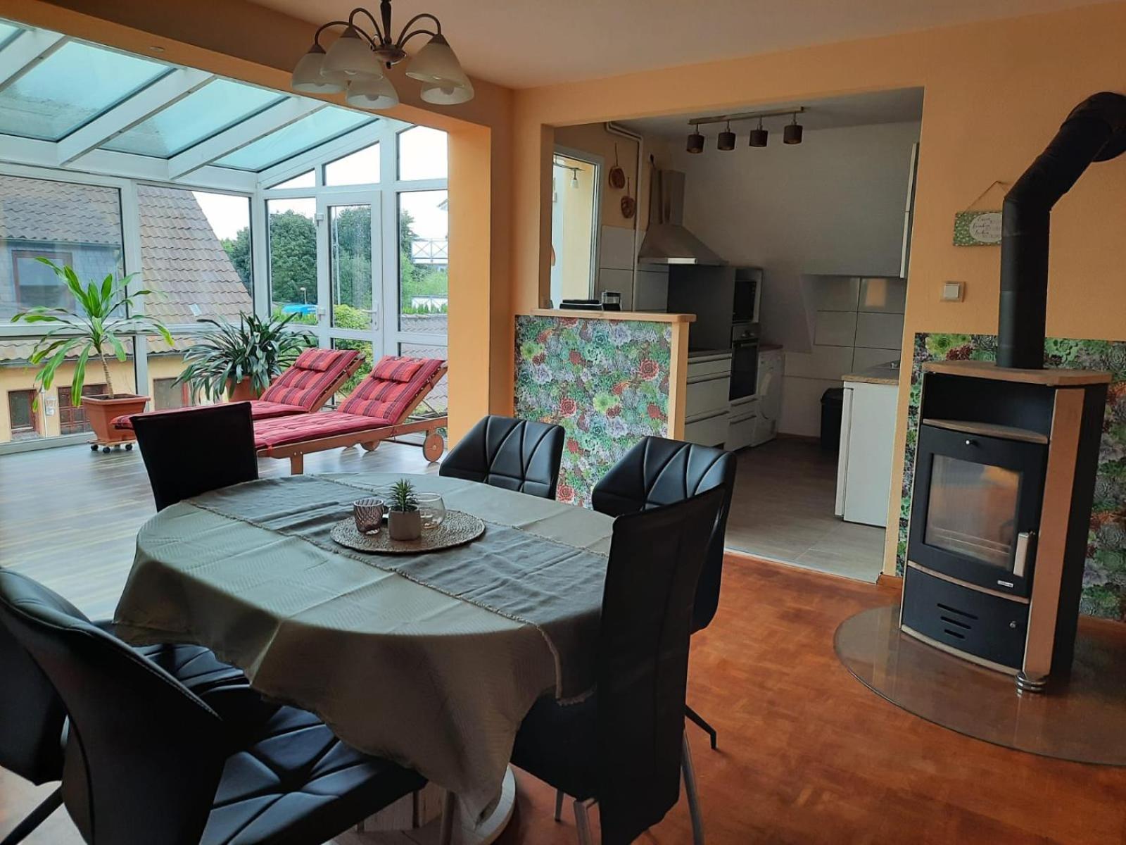Ferienwohnung Mittelpunkt Schortens Buitenkant foto